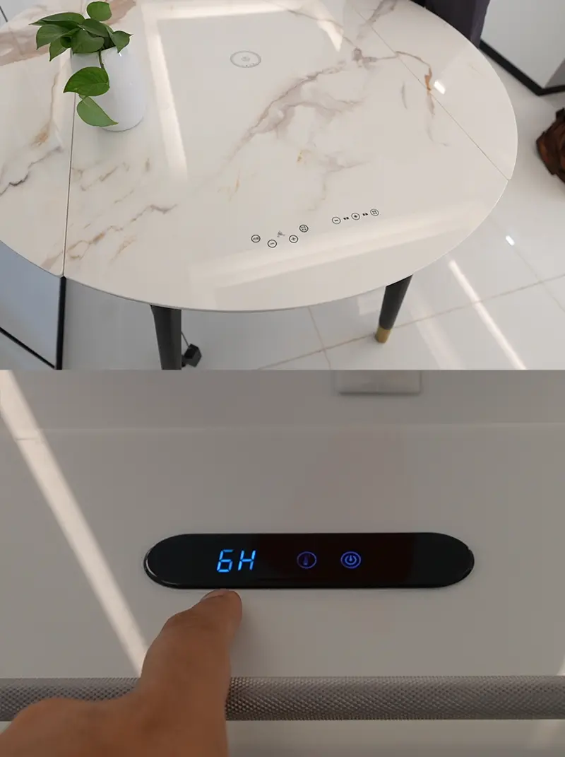 SINOCARE thermoformed smart furniture table.